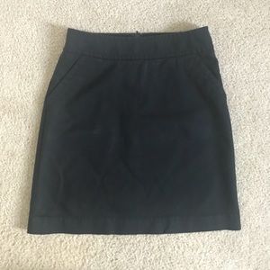 Banana Republic Black Skirt with Pockets